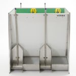 Mangeoire double Drowaco pour porcs d'engraissement