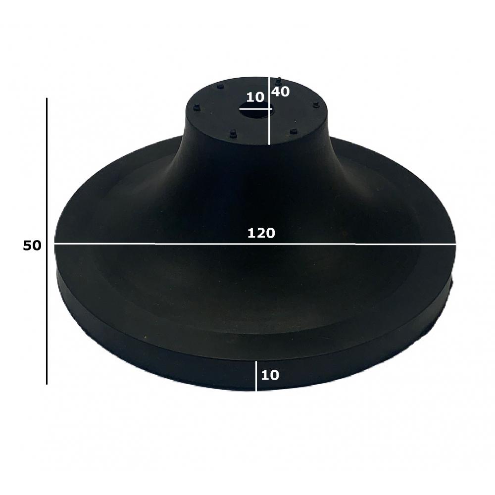 Joint d'étanchéité 120 mm Variomix avec dimensions Dimensions du joint d'étanchéité 120 mm Variomix