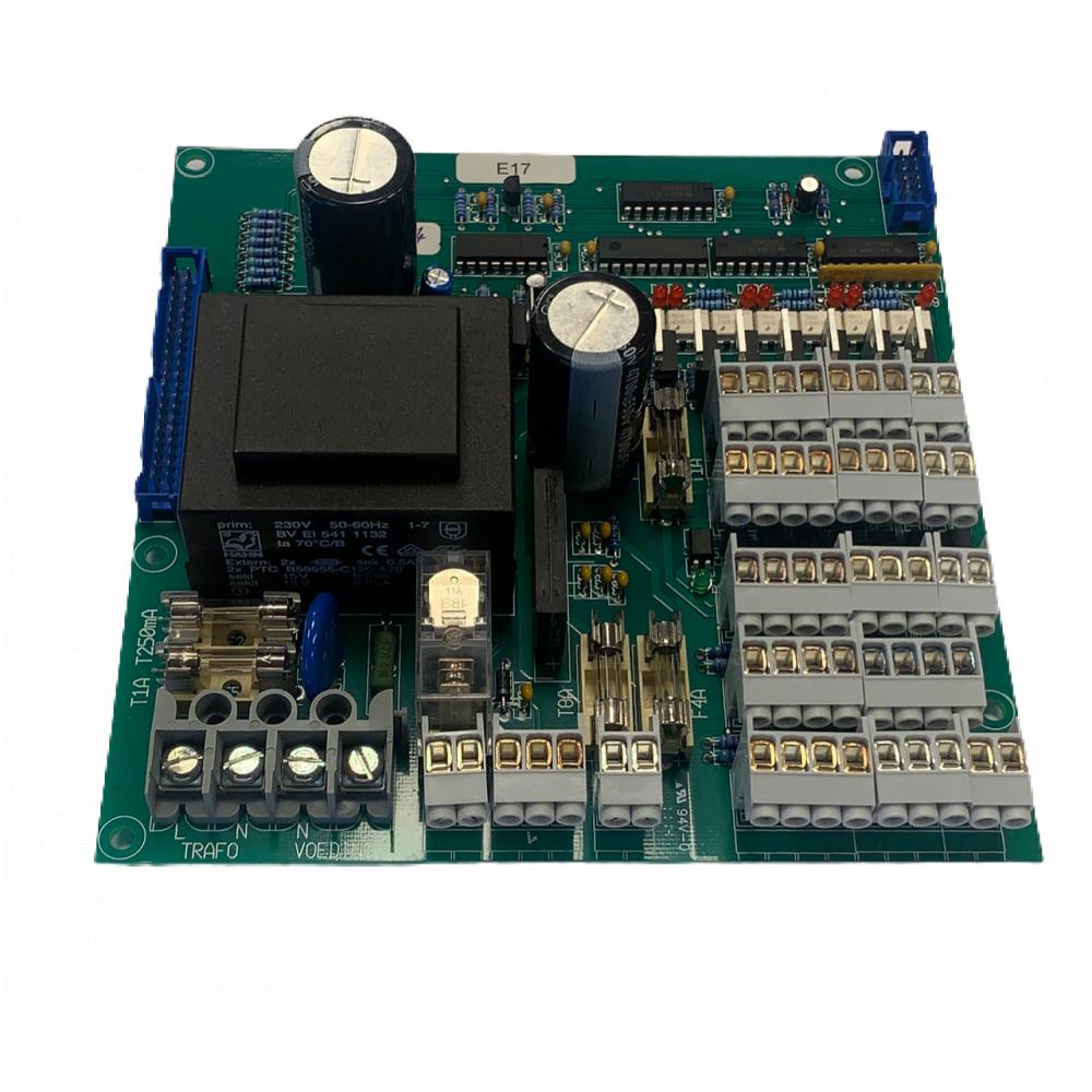 Empreinte au sol du distributeur automatique Variomix et des mangeoires Fond du circuit imprimé des mangeoires du distributeur automatique de nourriture Variomix