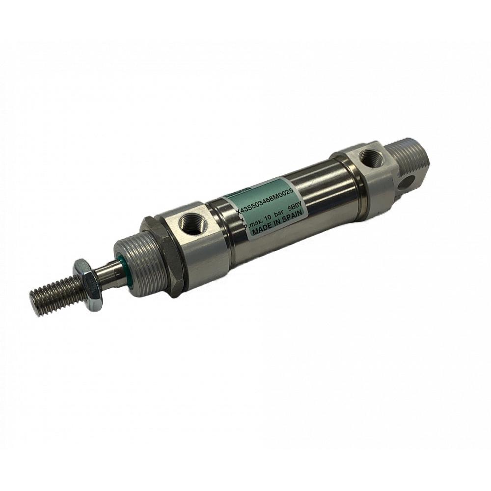 Cylindre en acier inoxydable pour porcherie, 25 mm Cylindre en acier inoxydable pour les mangeoires d'une porcherie