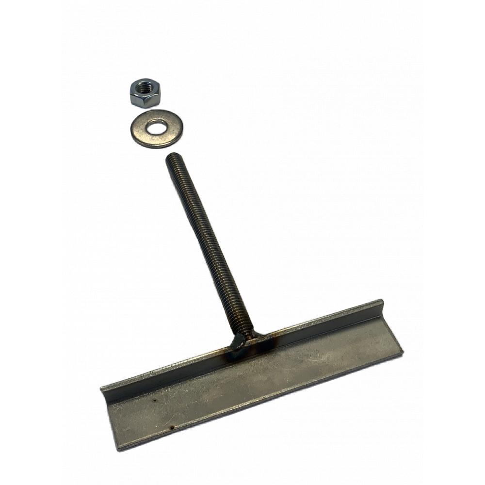 Fixation pour grille en acier inoxydable M10x120, complète Ancrage pour grille en acier inoxydable, livré avec les éléments de fixation