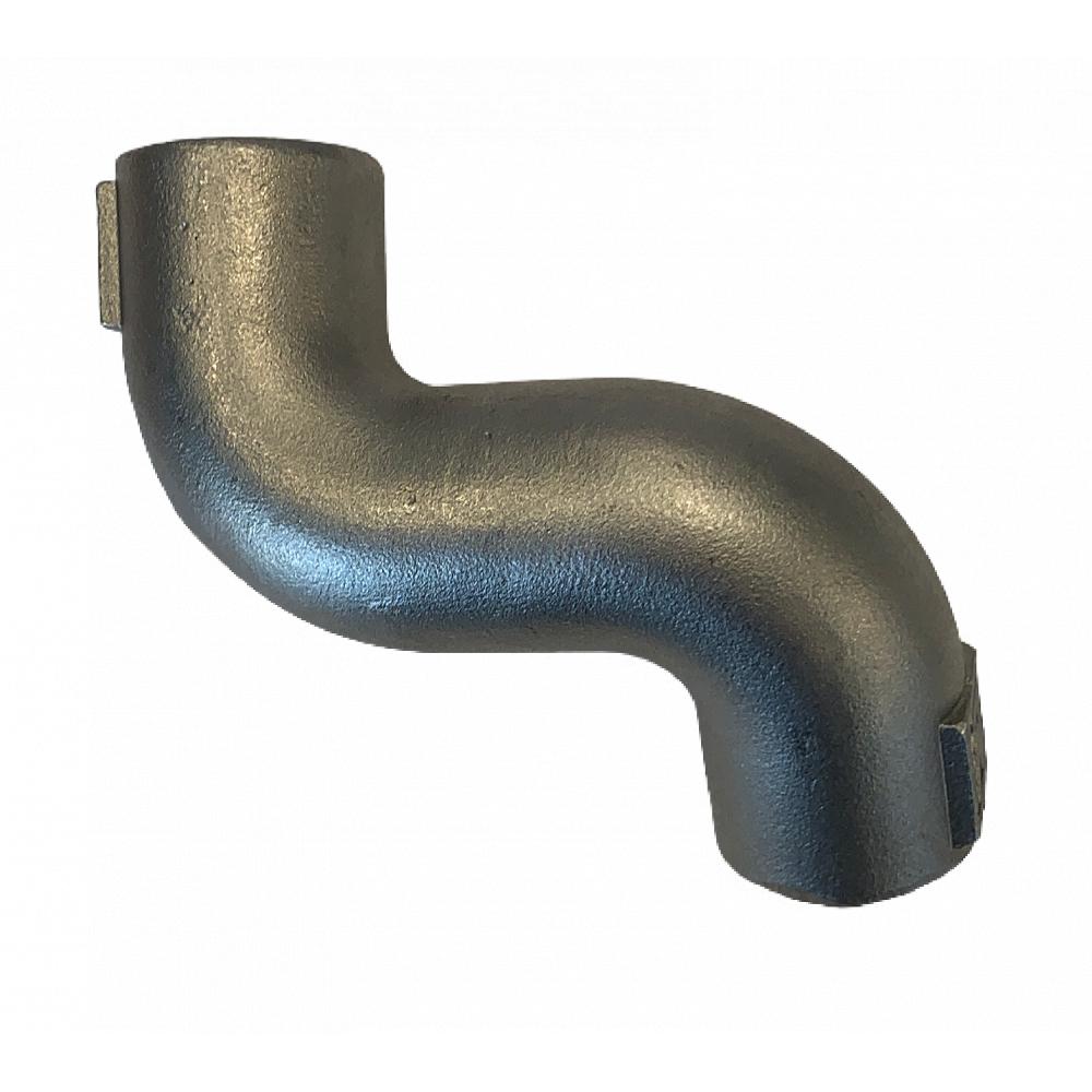 Coude en S en acier inoxydable torsadé Coude en S en acier inoxydable, coudé, 1/2"