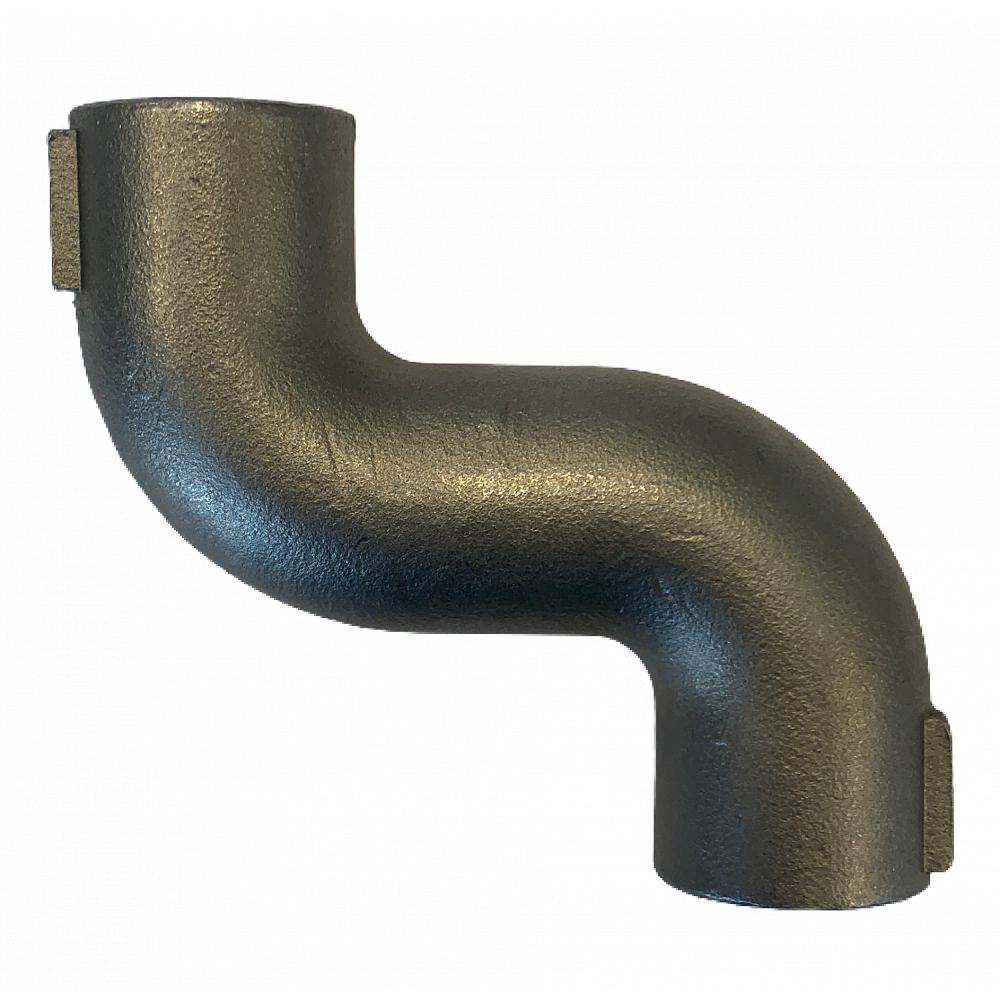 Coude en S en acier inoxydable 1/2" pour porcherie Coude en S en acier inoxydable de 1/2" pour porcherie