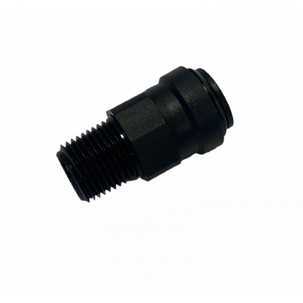 Raccord pour chauffage au sol 15 mm vers 1/2" Raccord rapide à filetage conique en plastique de haute qualité pour tuyau de chauffage