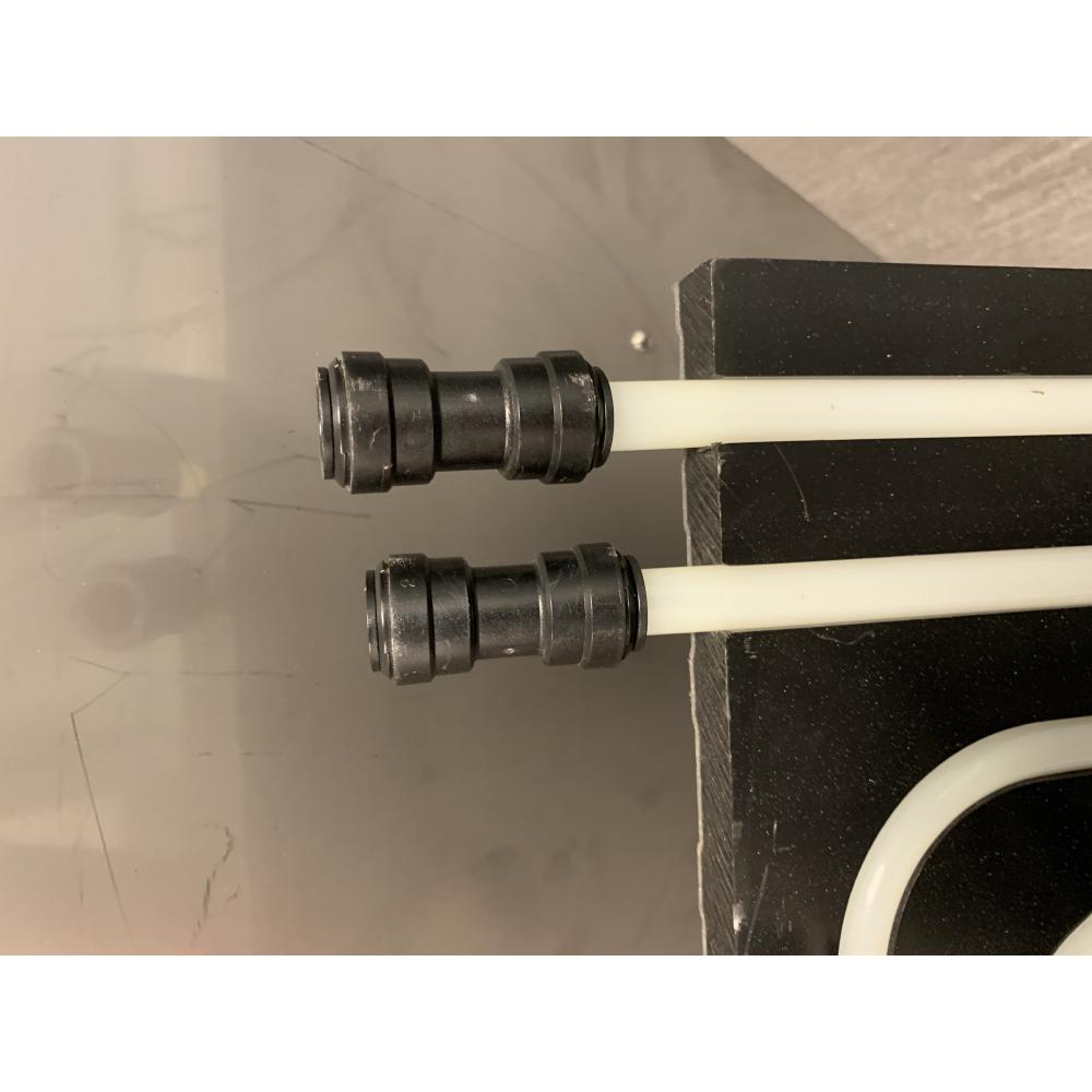 Raccord rapide pour chauffage au sol 15 mm Raccord rapide en plastique pour chauffage au sol, 15 mm